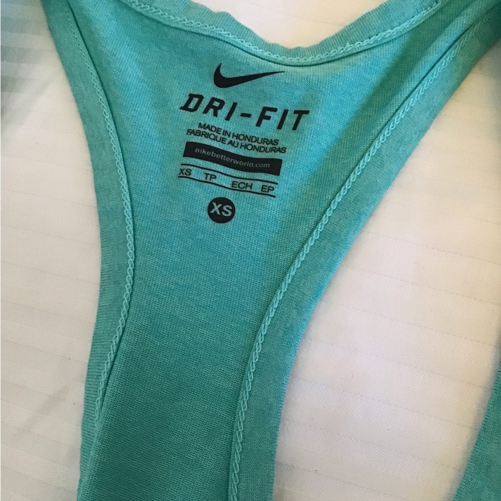Nike Dri-FIT Athletic Blue Tee - Picture 3 of 3